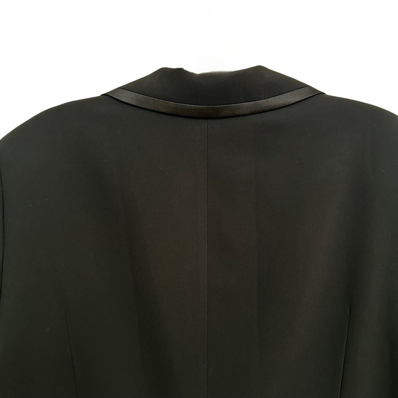 Women's Bianca Nygård Black Single Closure Blazer with Peak Lapel in Size 12 - Picture 5 of 8